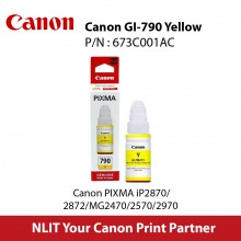 Canon GI-790 Yellow Fine Ink Cartridge - 135ml
