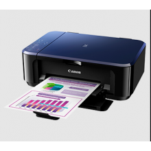 Canon PIXMA E560 Printer : A4 Color Print, Scan, Copy 8ppm Black, 5ppm color, 3 Yrs Warranty, Include 1 Black and 1 color Ink