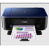 Canon PIXMA E560 Printer : A4 Color Print, Scan, Copy 8ppm Black, 5ppm color, 3 Yrs Warranty, Include 1 Black and 1 color Ink