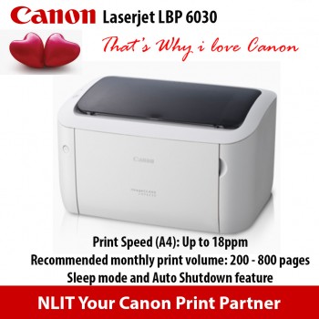 Canon laserjet 6030a monochrome Laserjet printer 3 Years Warranty