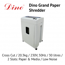 Dino Grand Paper Shredder (Cross Cut)