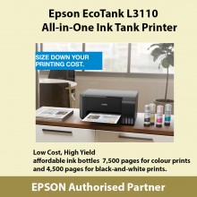 Epson EcoTank L3110 All-in-One Ink Tank Printer Next Stock after 15/8