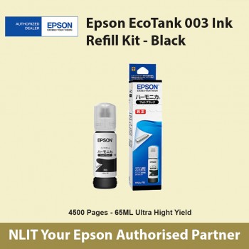 Epson 003 Black  Refill Ink - C13T00V100