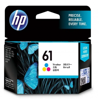HP 61 Tri-Color Cartridges CH562WA 