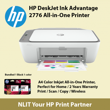 HP DeskJet Ink Advantage 2776 All-in-One Printer scan/ copy / Wifi  I7FR27B