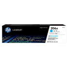 HP Original Toner : HP 206A Cyan : Std : 1,250pgs : W2111A :  2 Years Direct HP Warranty