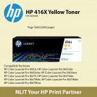 HP Original Toner : HP 416X Cyan : Large : 6,000pgs : W2041X : 2 Years Direct HP Warranty