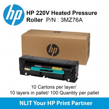 HP 220V Heated Pressure Roller (3MZ76A)