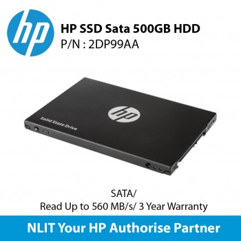 HP SSD Sata 500GB Hard Disk Drive