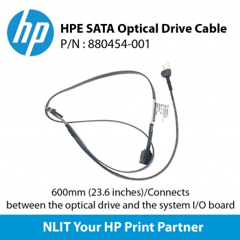 HPE SATA optical drive cable 600mm (23.6 inches)/290mm  880454-001