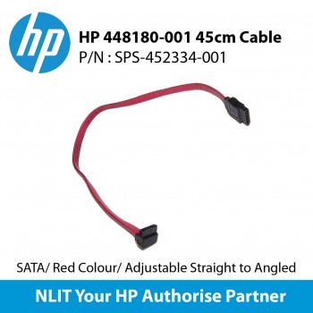 HP 448180-001 45cm SATA Straight to Angled Cable - SPS 452334-001