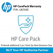 HP UK703E CarePack Warranty : Probook addtional 2 yrs : Total 3yr Next Business Day