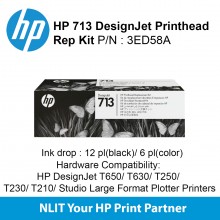 HP 713 DesignJet Printhead Replacement Kit 3ED58A