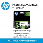 HP 969XL High Yield Black Original Ink Cartridge