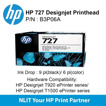 HP 727 Designjet Printhead B3P06A