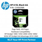 HP 61XL Black Cartridges CH563WA