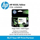 HP Original Cartridges : HP 955XL Yellow : Hight Yield : 1600pgs : L0S69AA : 6 month Direct HP Warranty