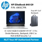 HP EliteBook 840 G9 i5-1235/16GB/512GB/W11P/14