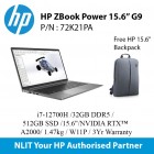 HP ZBook Power 15.6 Inch G9 72K21PA ( i7-12700H /32GB DDR5 / 512SSD / 15.6