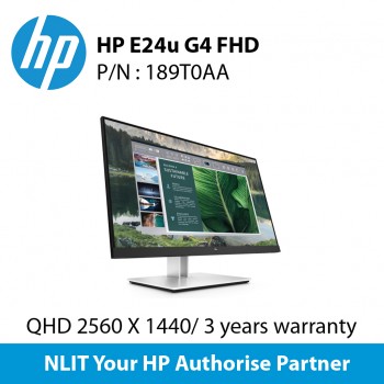 HP E24u G4 FHD USB-C Monitor 189T0AA