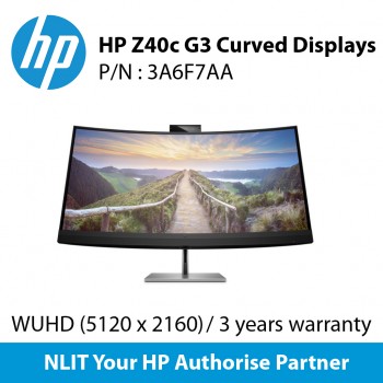 HP Z40c G3 WUHD Curved Displays 3A6F7AA