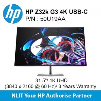 HP Z32k G3 4K USB-C Display 50U19AA