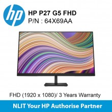 HP P27 G5 FHD Monitor 64X69AA