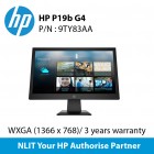 HP P19b G4 Monitor 9TY83AA 3 Year Warranty