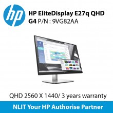 HP EliteDisplay E27q QHD G4 Monitor SING (27") 9VG82AA