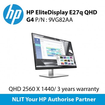 HP EliteDisplay E27q QHD G4 Monitor SING (27