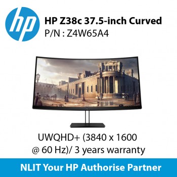 HP Z38c 37.5-inch Curved Monitor Z4W65A4