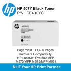 HP Original Toner : HP 507YC Black : 11700pgs : CE400YC : 2 Yrs Warranty CE400YC