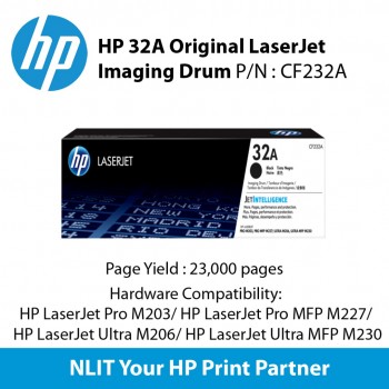 HP 32A LaserJet Imaging Drum : 23000pgs : CF232A
