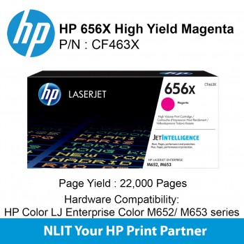 HP 656X Magenta 2, 000 pgs CF463X