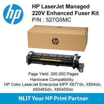 HP LaserJet Managed 220V Enhanced Fuser Kit 527G5MC