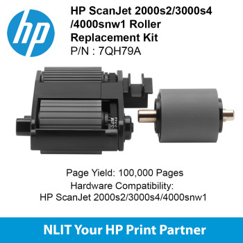 HP SJ2000s2/3000s4/4000snw1 Roller Kit