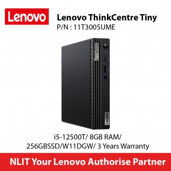 Lenovo ThinkCentre M70q 11T3005UME Tiny i5-12500T/8GB/256GBSSD/W11DGW10/3y 