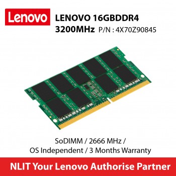 LENOVO 16GB DDR4 3200MHZ MEMORY 4X70Z90845