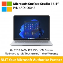Microsoft Surface Laptop Studio 14.4“ touchscreen  ADI-00042 (i7/32/1TB/dCM Comm Platinum /Win 10 Pro/1Yr Warranty )