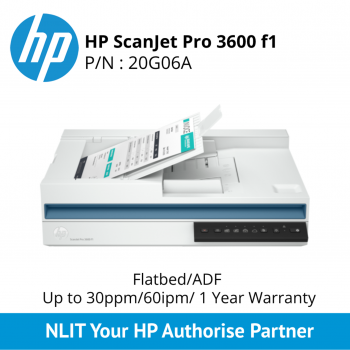HP ScanJet Pro 3600 f1 Flatbed Scanner (20G06A) 