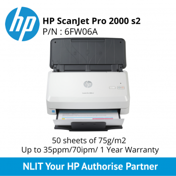 HP ScanJet Pro 2000 s2 Sheet-feed Scanner (6FW06A) 
