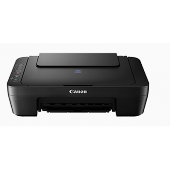 CANON PIXMA E470 Printer : A4 Color Print, Scan, Copy 8ppm Black, 4ppm color, 3 Yrs Warranty, Include 1 Black and 1 color Ink