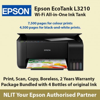 Epson EcoTank L3210 All-in-One Ink Tank Printer C11CJ68501