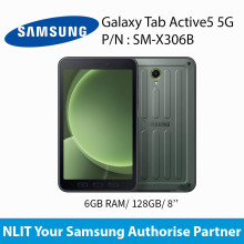 Galaxy Tab Active5 5G *3+1 Years Warranty / 6GB_128GB / 8'' SM-X306B