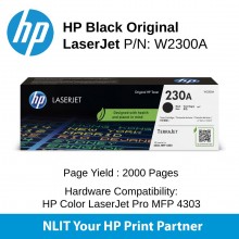 HP 230A Black 2000pgs W2300A