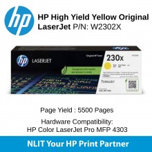 HP 230X High Yield Yellow 5500pgs W2302X