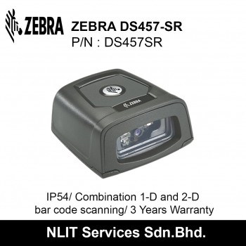 ZEBRA DS457-SR Fixed Mount 1D & 2D Bar Code Scanner 